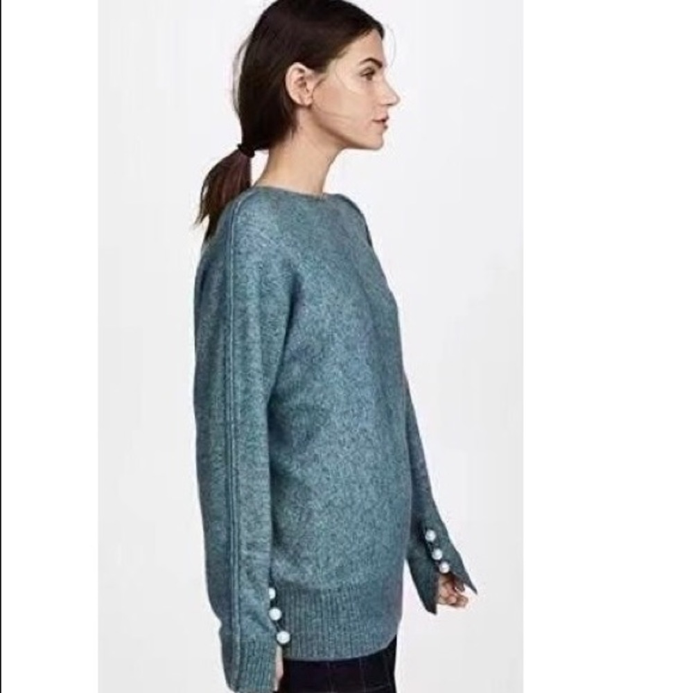 3.1 Phillip Lim Faux pearl-embellished sweater - Picture 3 of 8